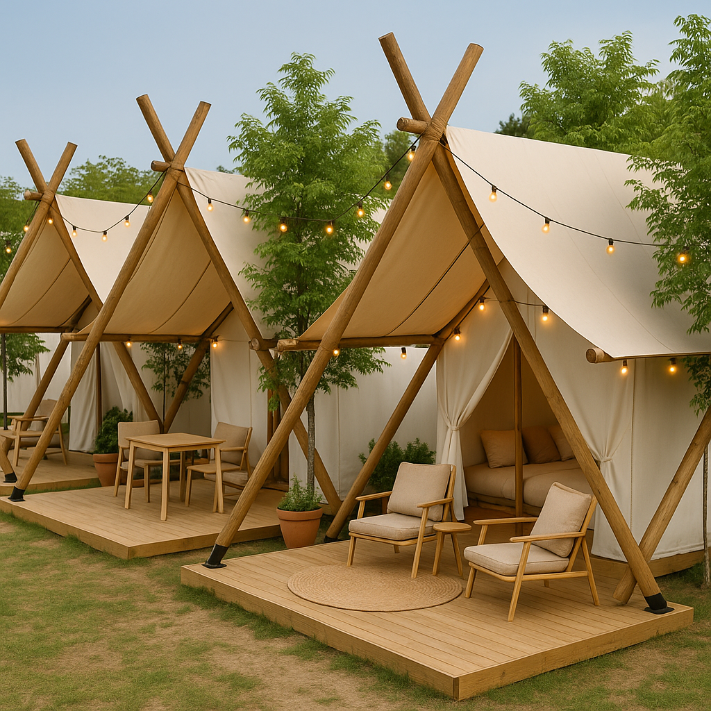 Tipi con Iluminación